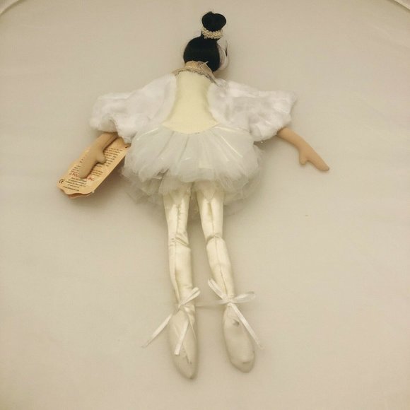 Retired Folkmanis Swan Lake 15” Odette Ballerina Puppet With Tags - Picture 6 of 12